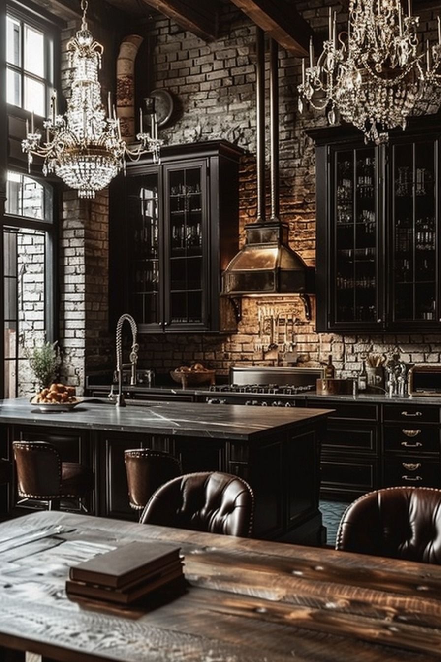 Exploring the Mystique: Dark Kitchen Design Ideas for a Bold and Sophisticated Space