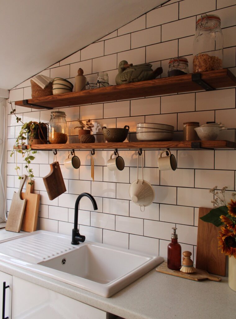 kitchen shelving