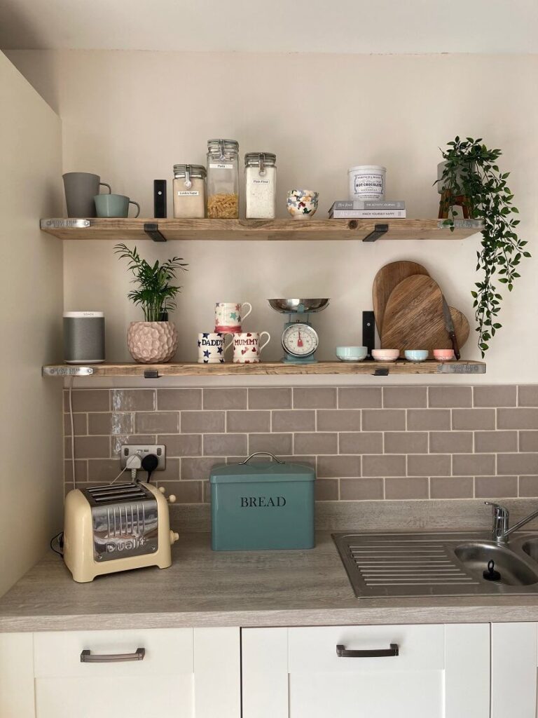 kitchen shelf