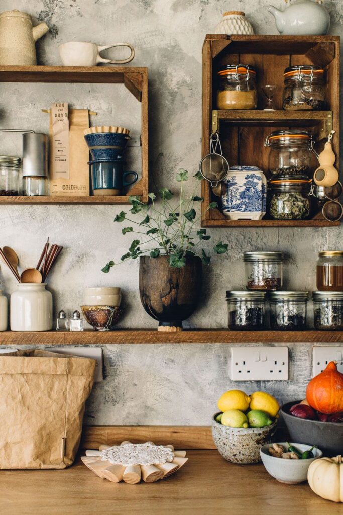 kitchen shelving