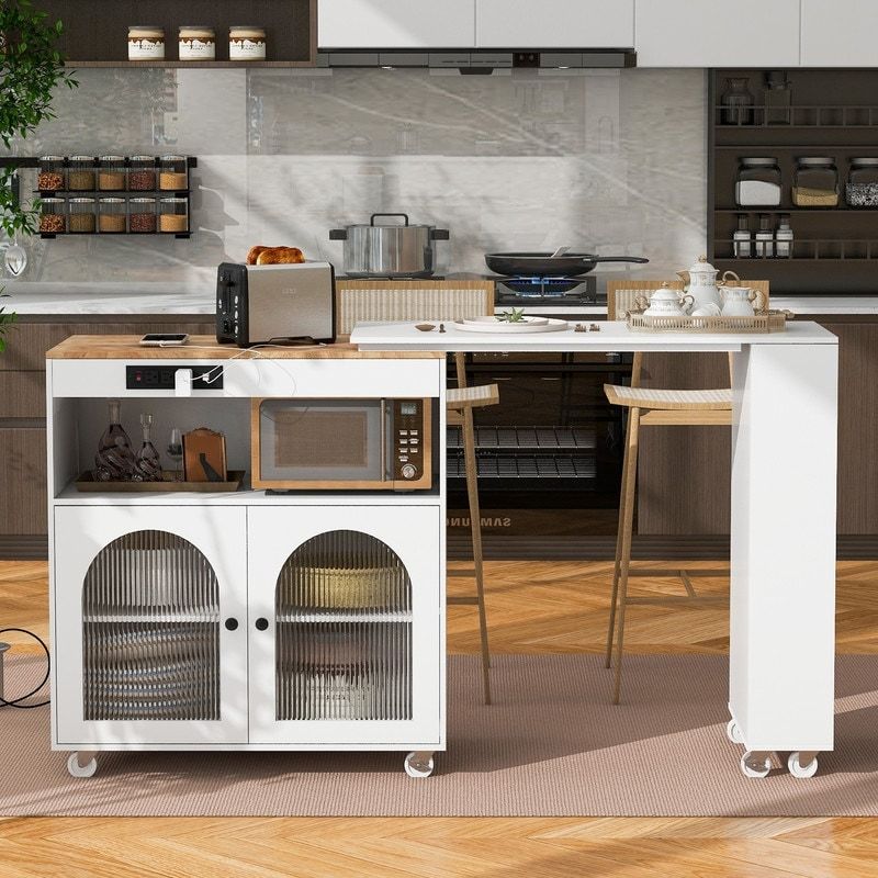 Revamp Your Kitchen with a Stylish and Functional Island Cart