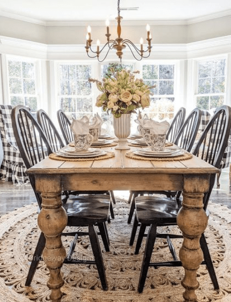 Rustic Charm: Embracing the Farmhouse Kitchen Table Trend