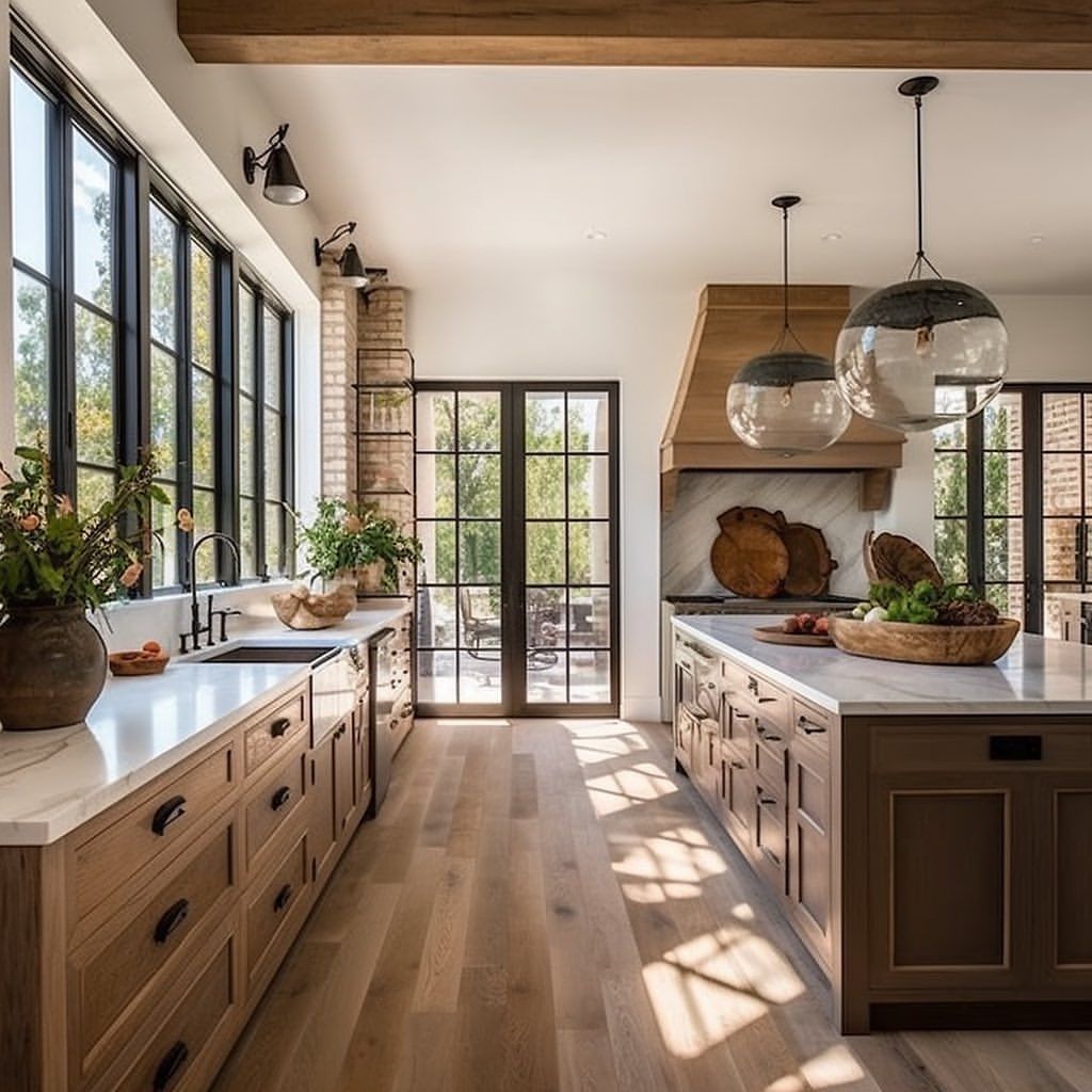 modern farmhouse kitchens