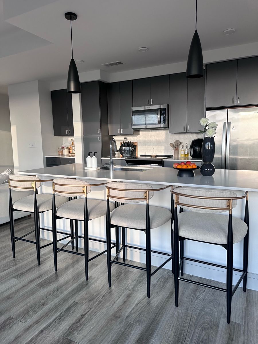 Seating in Style: Elevate Your Kitchen  with Chic Bar Stools