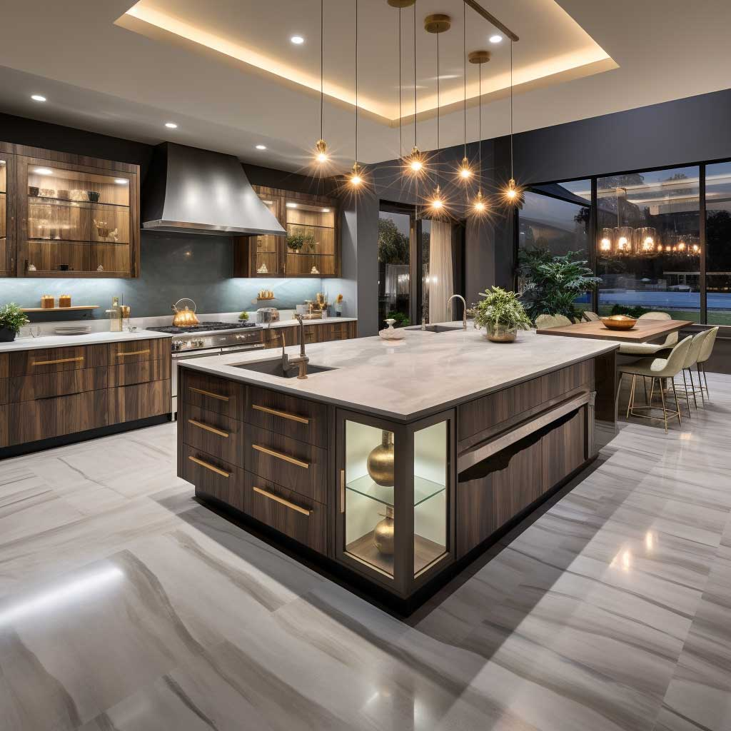 luxury kitchen design