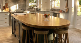 kitchen island with seating