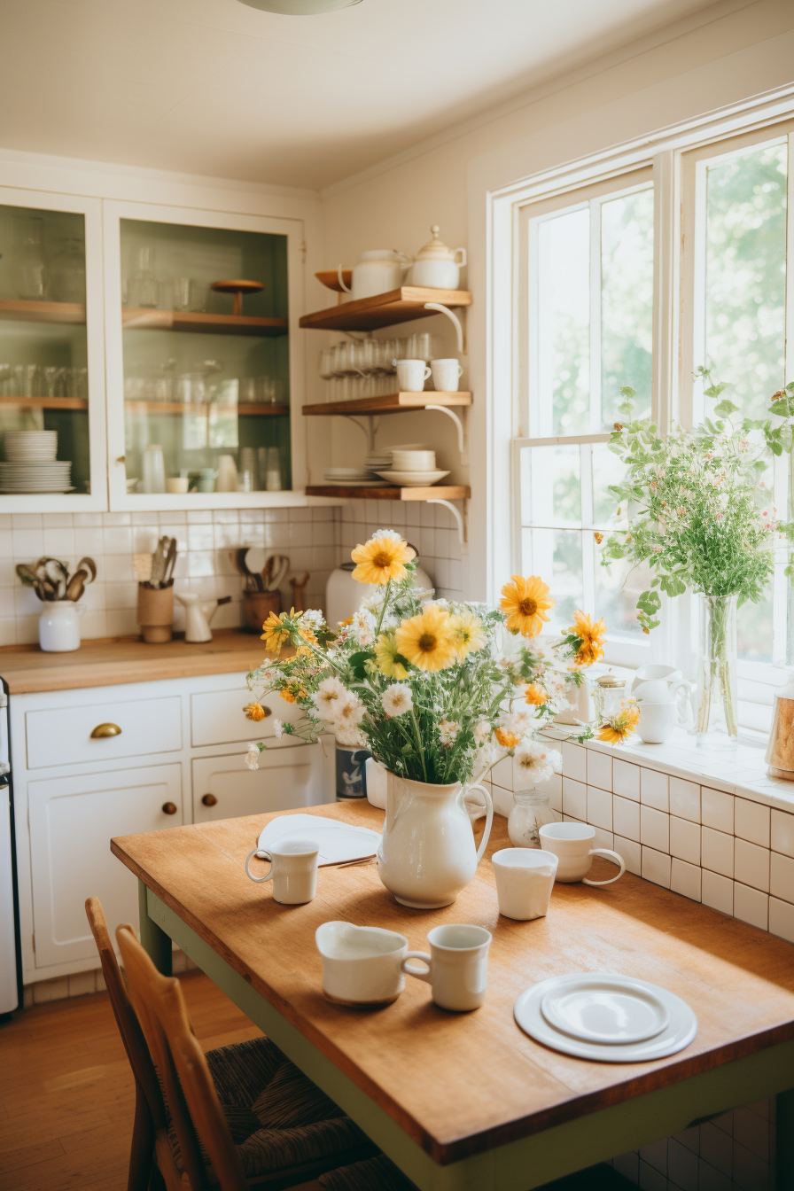 The Charm of Cottage Kitchens: Cozy and Quaint Spaces for Cooking and Gathering