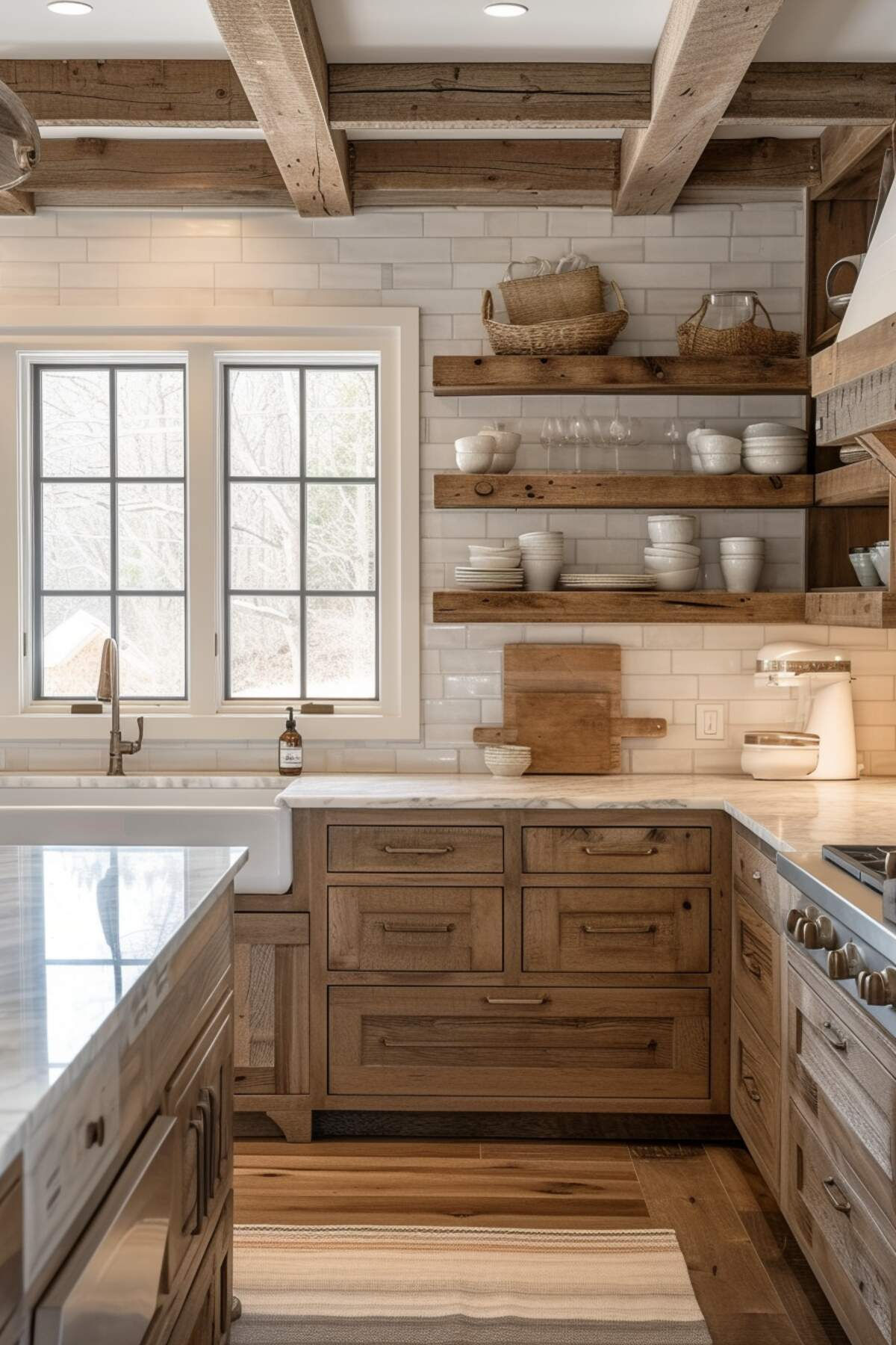 The Charm of a Farmhouse Kitchen: Rustic Elegance and Cozy Comfort