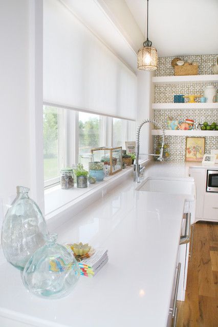 kitchen window treatments