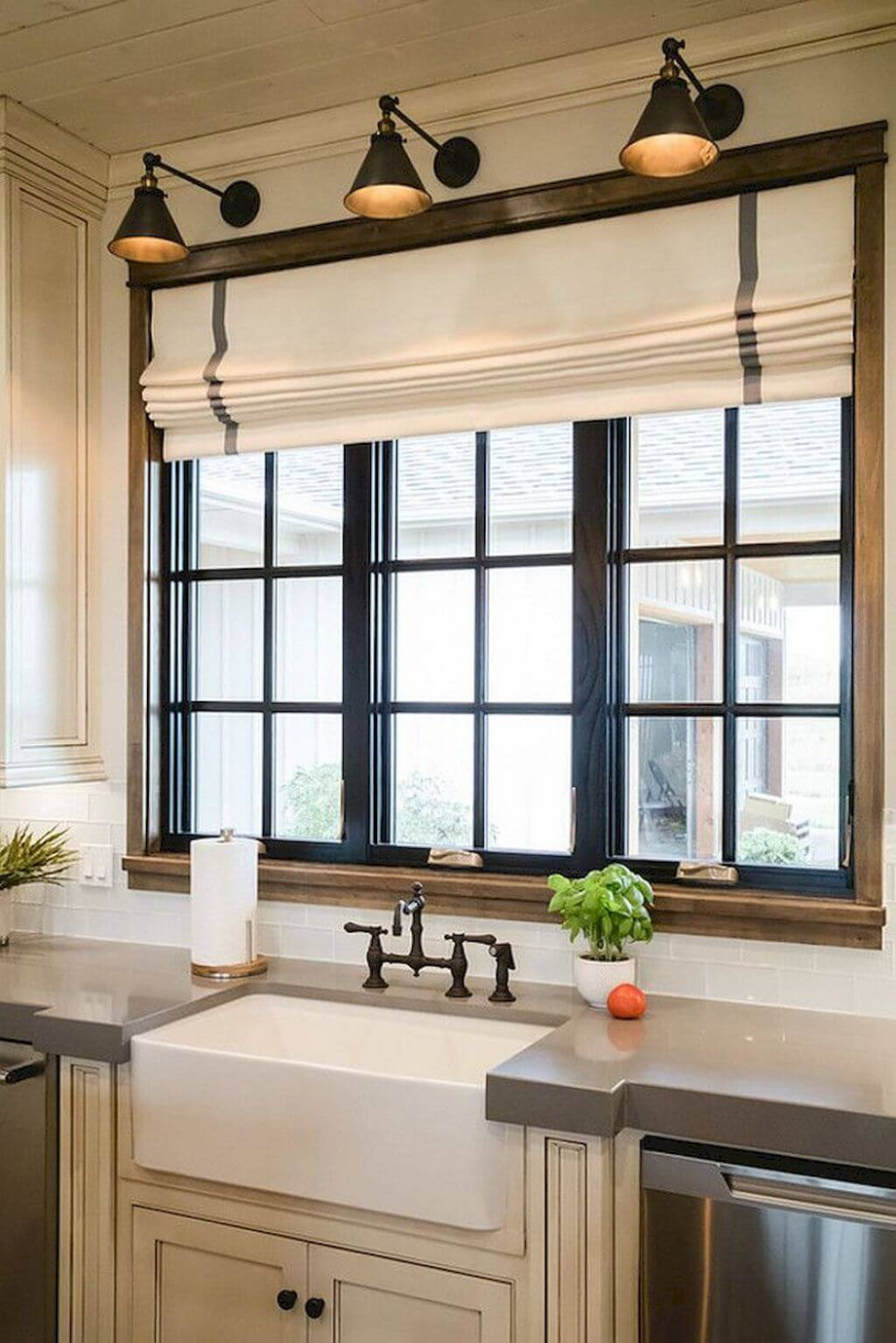 kitchen window treatments