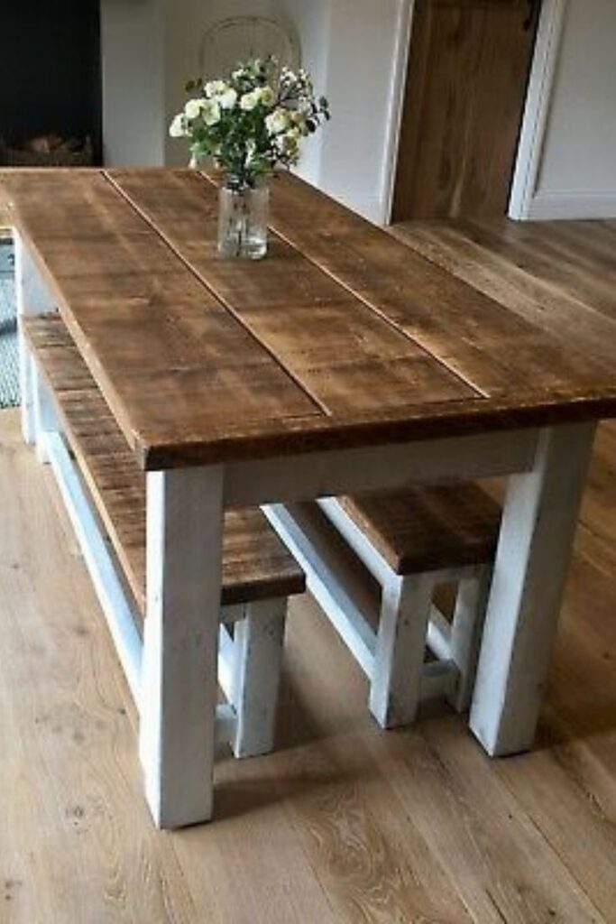 farmhouse kitchen table