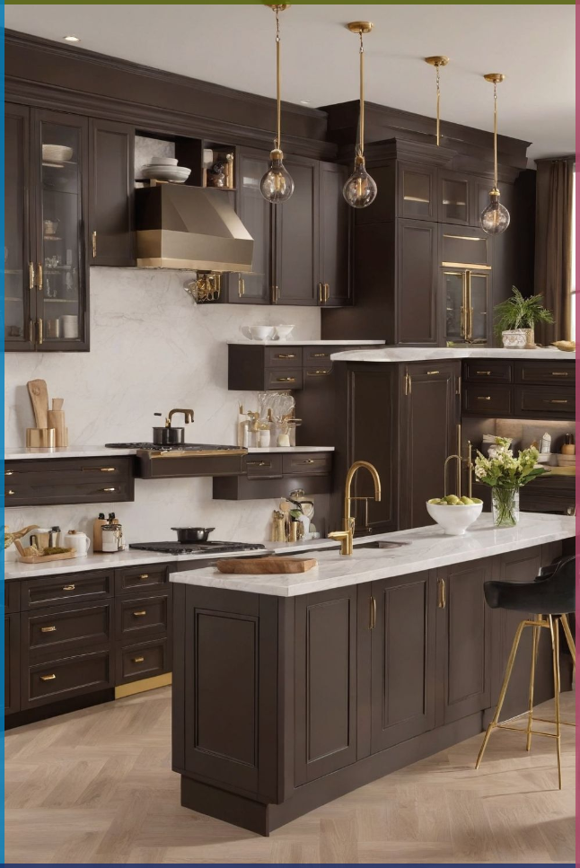 black kitchen cabinets