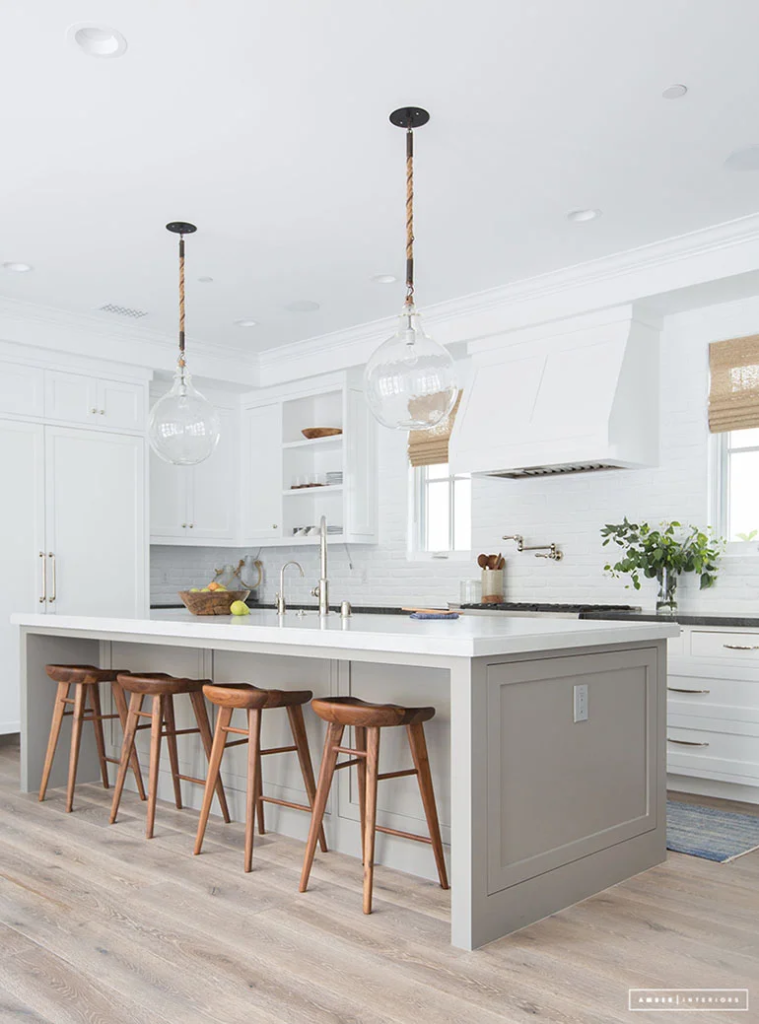 kitchen island with seating