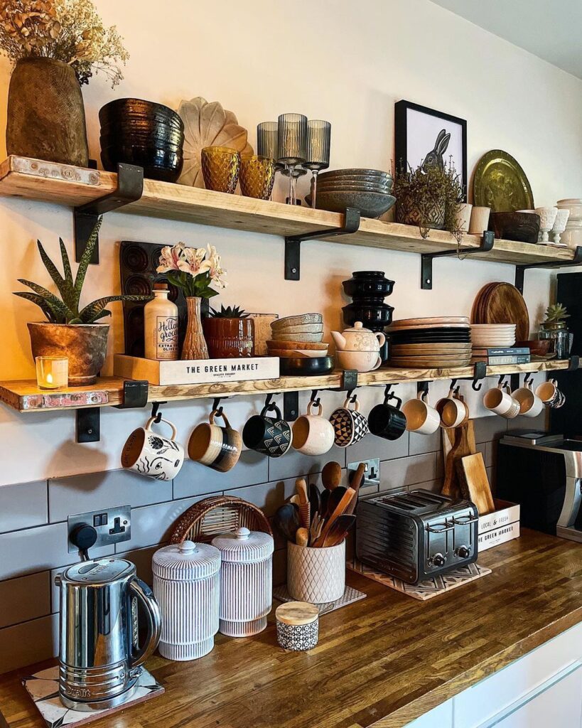 kitchen shelving