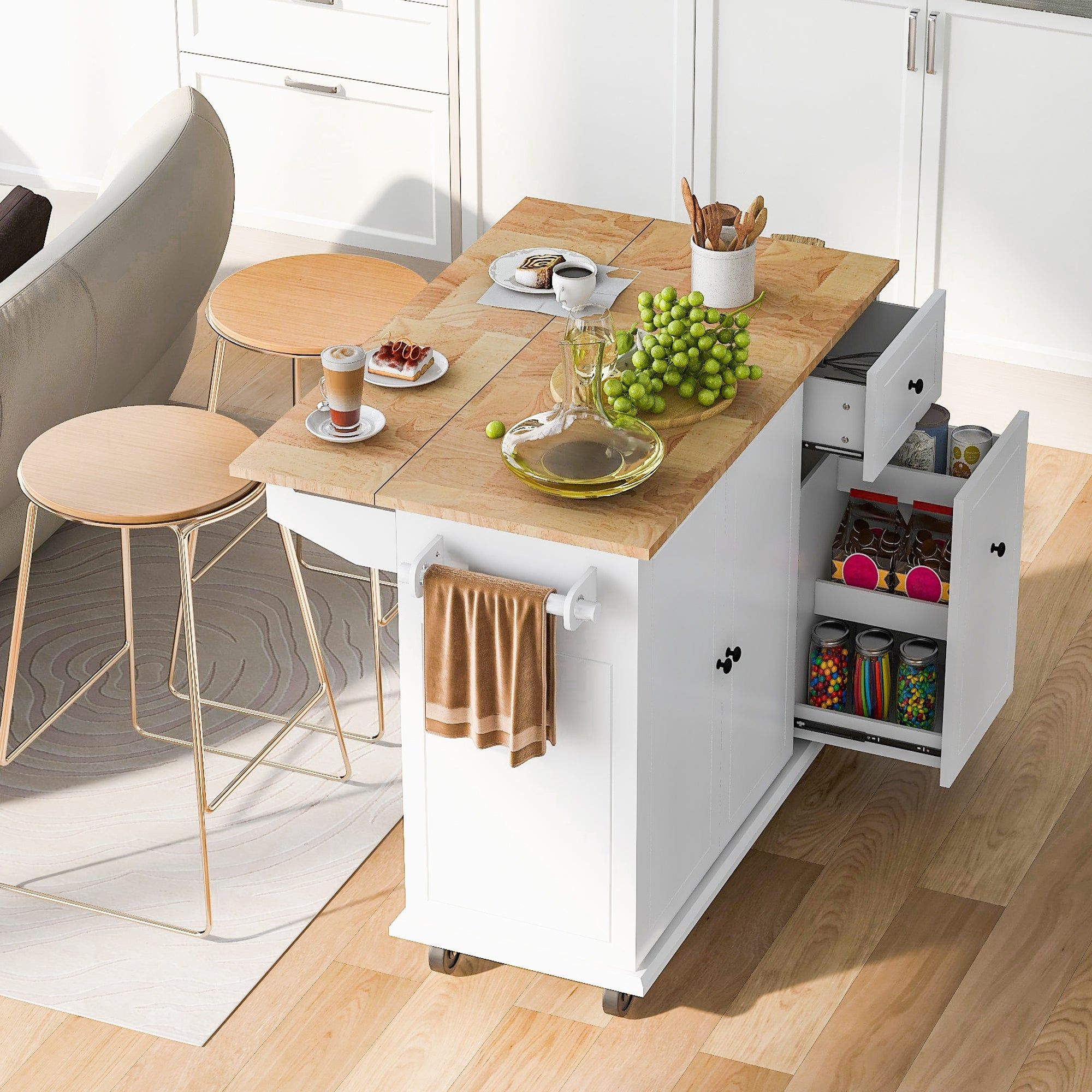 The Versatile and Functional Kitchen Island Cart: A Must-Have for Any Kitchen