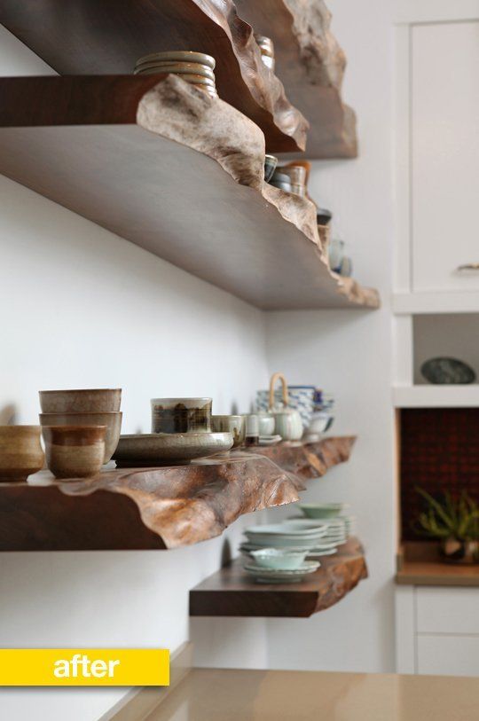 The Versatility of Kitchen Shelves: Organization and Style Combined