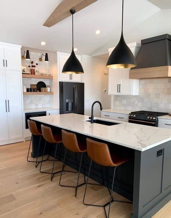 black and white kitchen ideas