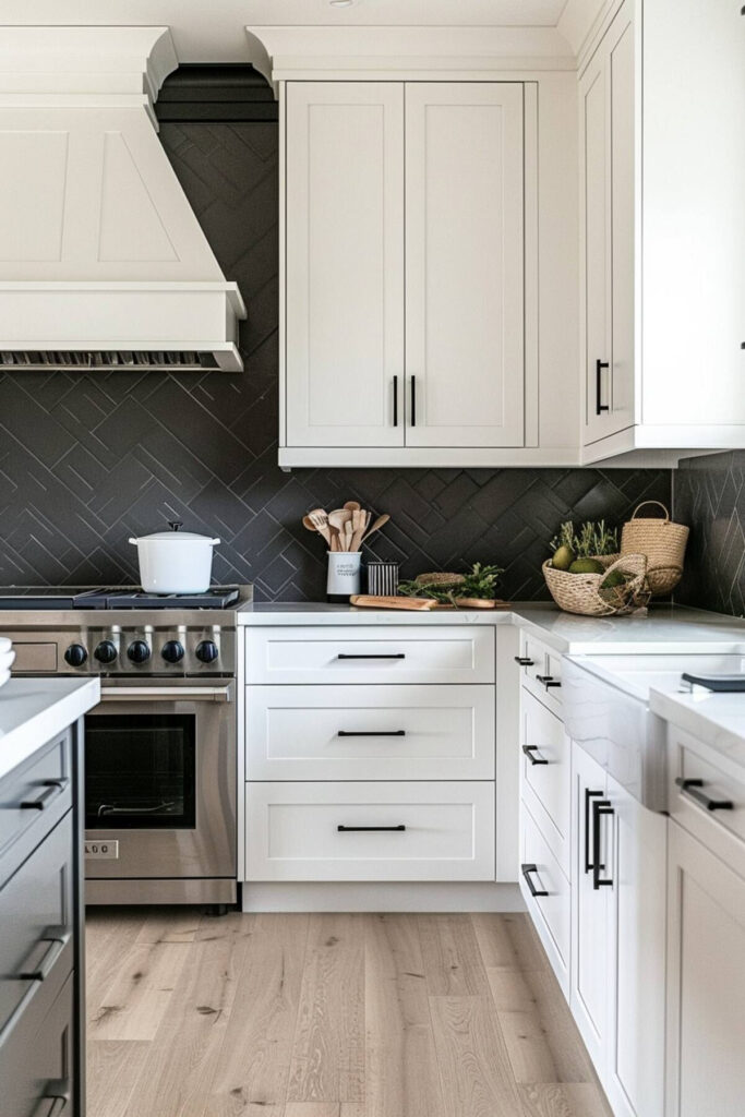 black and white kitchen ideas