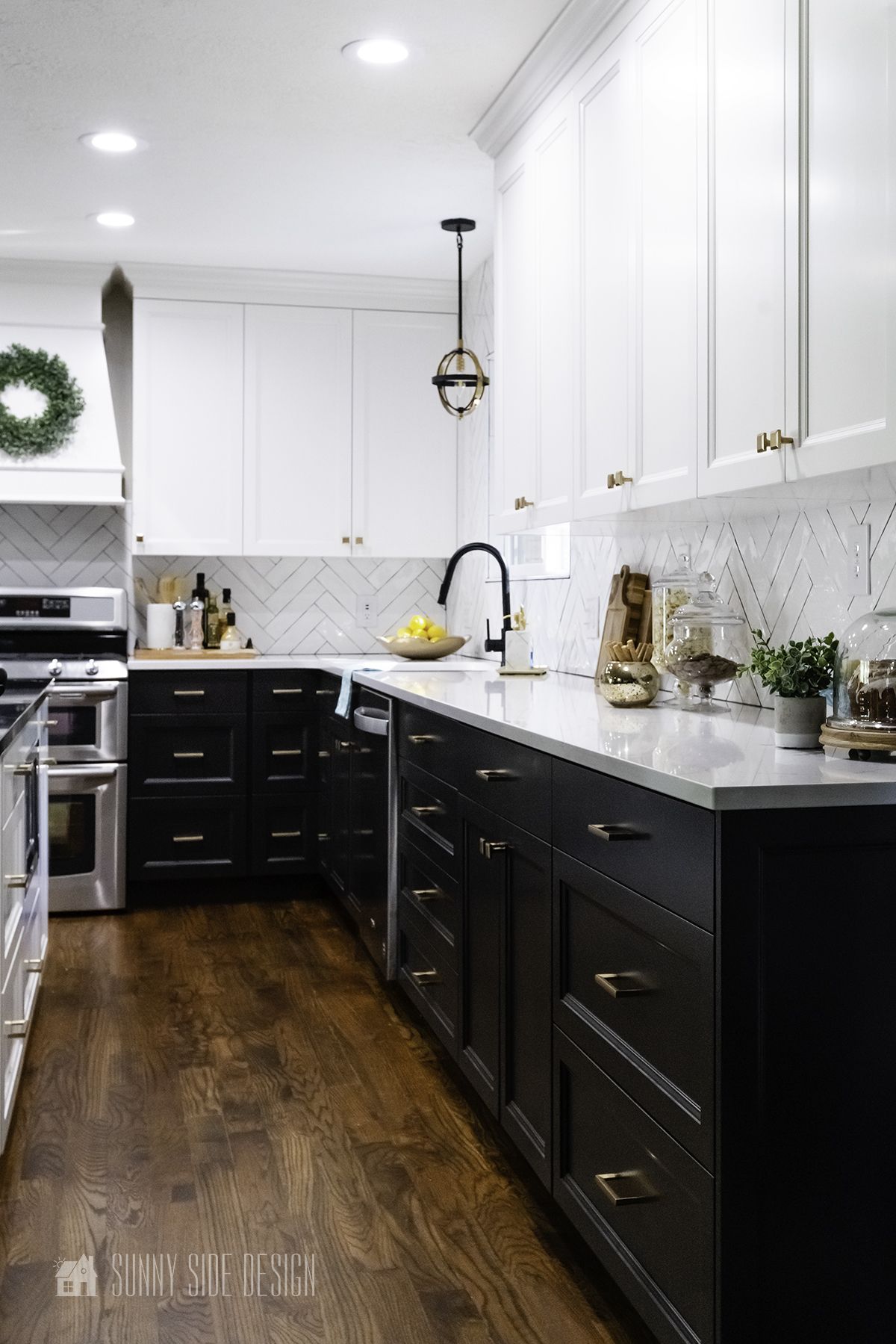 black and white kitchen ideas