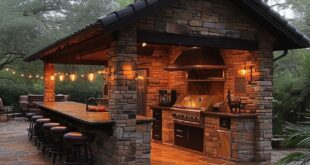 outdoor kitchen design