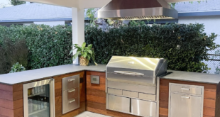 outdoor kitchen