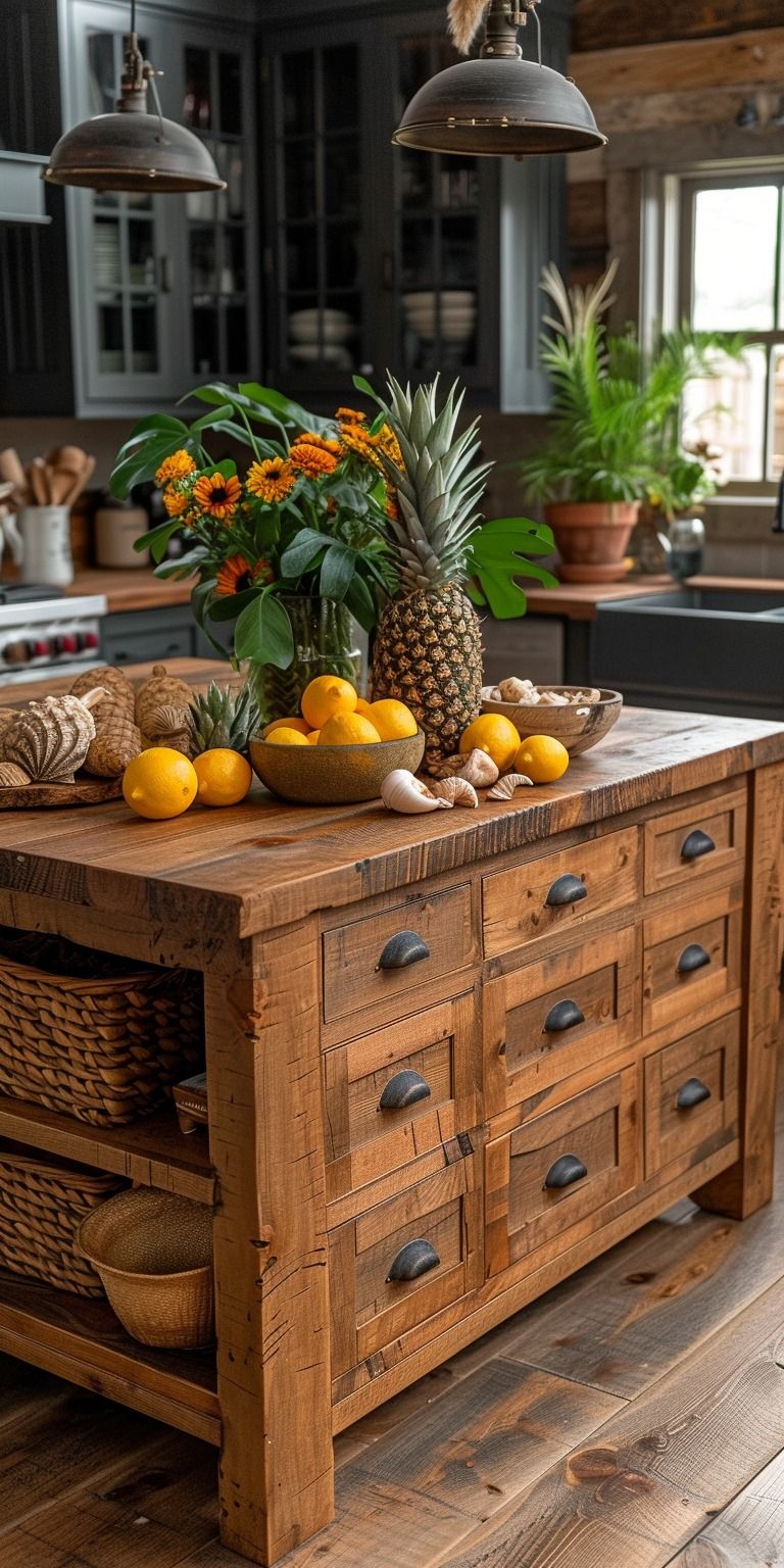 kitchen island decor