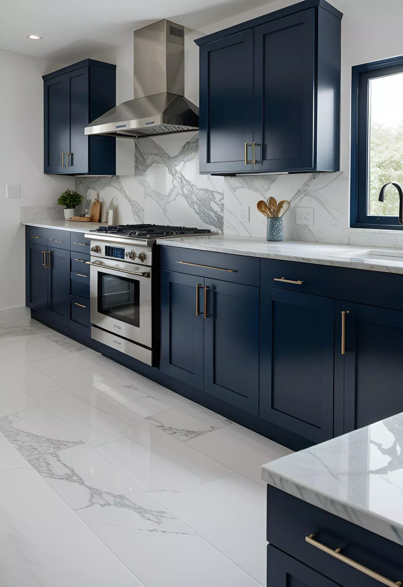 Transform Your Kitchen with Trendy Blue Cabinets: A Modern and Stylish Choice