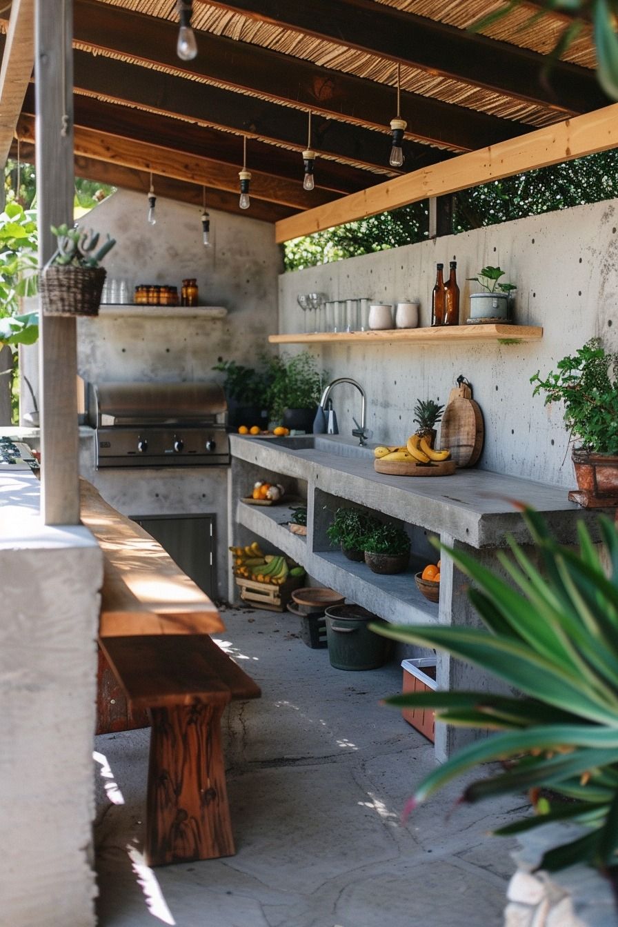 Transform Your Outdoor Space: Creative  Backyard Kitchen Ideas for Ultimate Al Fresco Dining