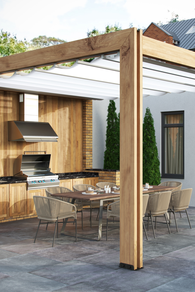 small outdoor kitchen ideas