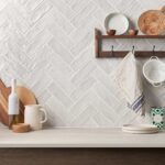 Montauk Gin 2x8 Ceramic Wall Tile - White, Satin | TileBar.c