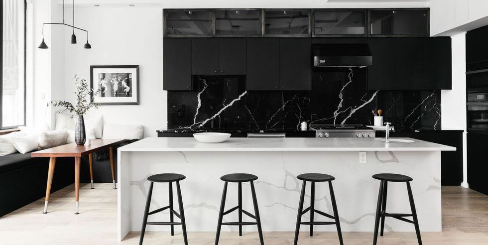 37 Gorgeous Ideas for the Perfect Black and White Kitch