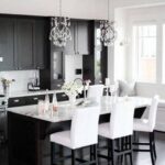 51 Stylish and Elegant Black and White Kitchen Ideas - Matchness .