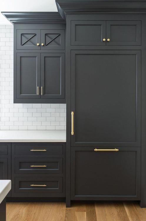 The Best Black Paint Colors for Your Kitchen Cabinets | Painted .