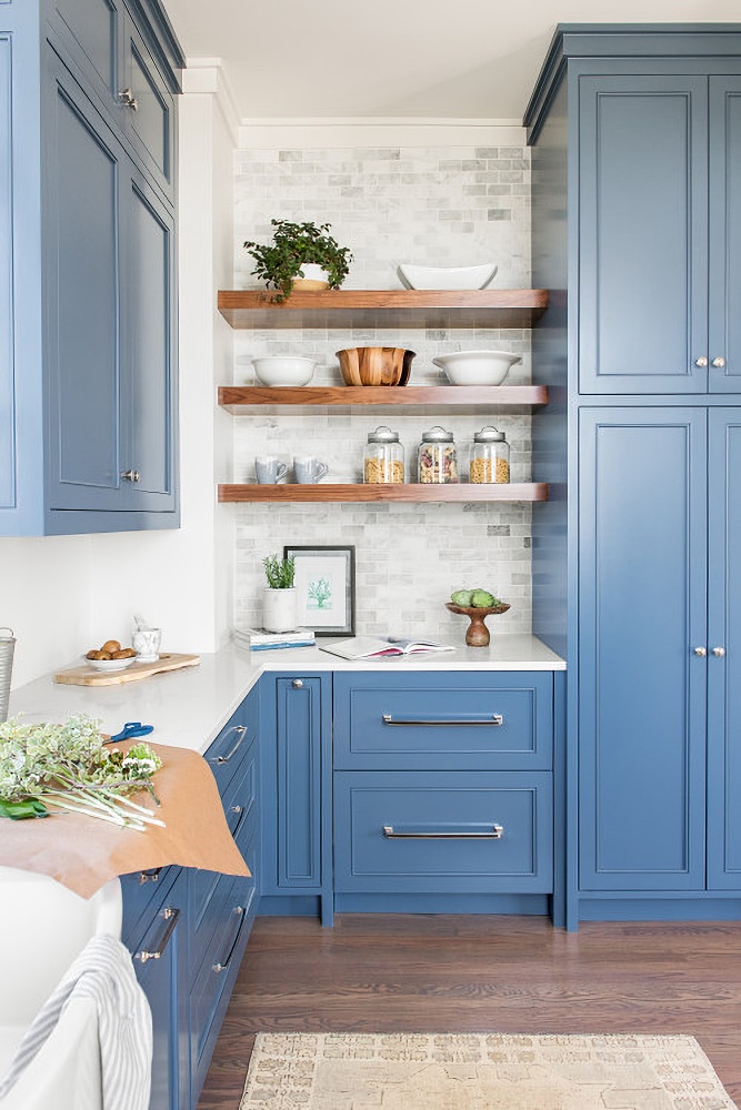 Discover Blue Kitchens: Bold Color Is Trending in 20