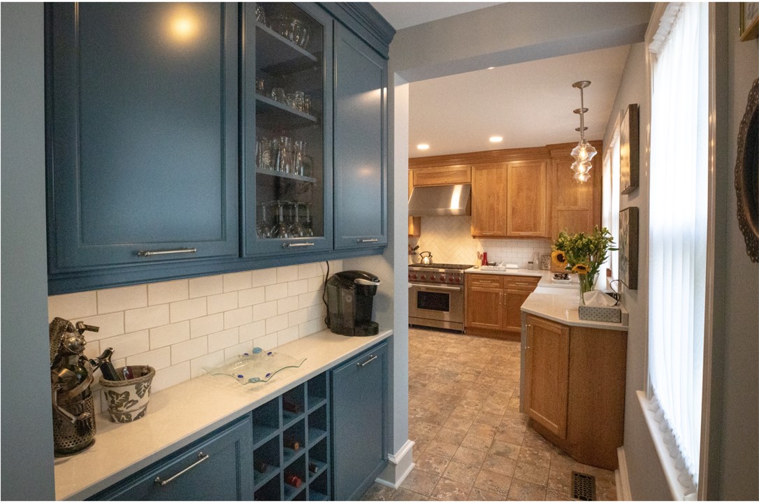 Blue Kitchen Cabinets | Classy & Elegant | Performance Kitchens & Ho