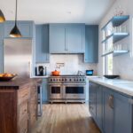 32 Blue Kitchen Cabinets That Make a Stateme