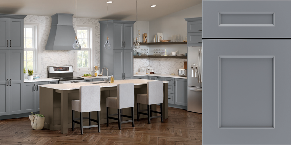 Blue Kitchen Cabinets: A trend that's Here to Stay - Thomasville .