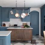 15 Gorgeous Blue Kitchen Cabinet Ideas That'll Never Go Out of .