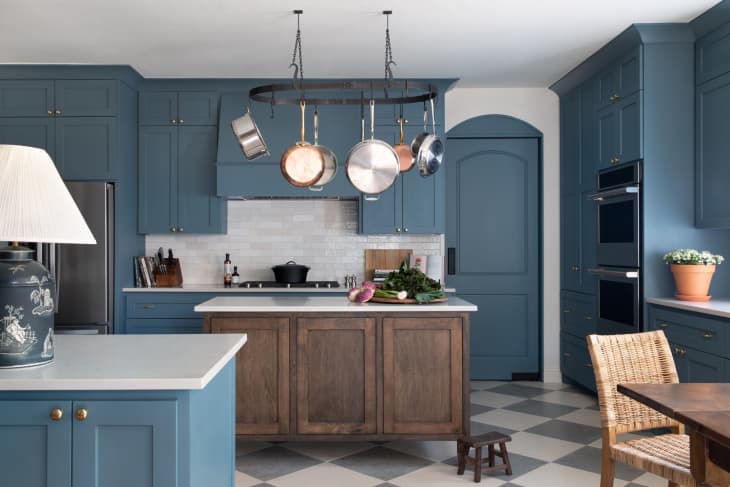 15 Gorgeous Blue Kitchen Cabinet Ideas That'll Never Go Out of .