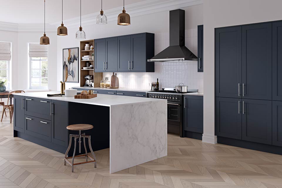 Blue Kitchens | Navy Blue Kitchen Ideas | Sigma 3 Kitchens