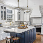 10 Blue Kitchen Island Ideas from Our Designers - S&W Kitche