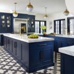 24 Royal and Warm Blue Kitchen Design Ideas | Blue kitchen designs .