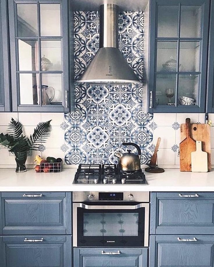 Here you have 25 of the coolest blue kitchen cabinets ideas with .