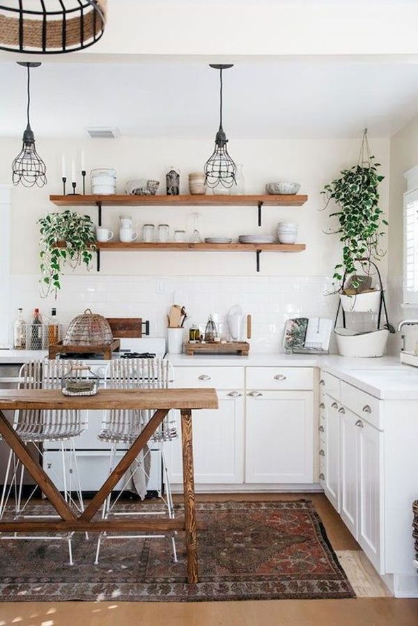 37 Farmhouse Kitchen Design Ideas With Bohemian Vibes .