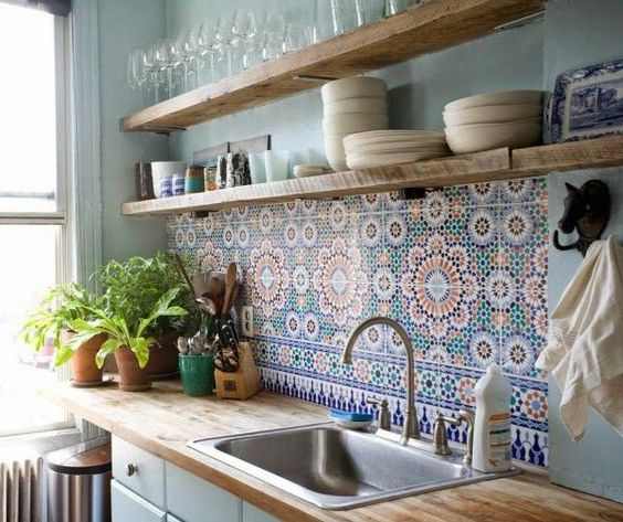 boho kitchen pattern - The Kitchen M