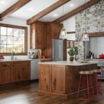 10x10 Upton Brown Kitchen by CabinetSelect | CabinetSelect.c