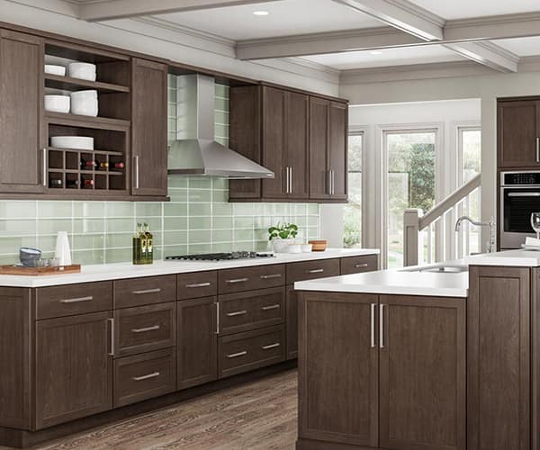 Brown - Kitchen Cabinets - Kitchen - The Home Dep