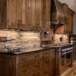 75 Rustic Kitchen with Brown Cabinets Ideas You'll Love - April .