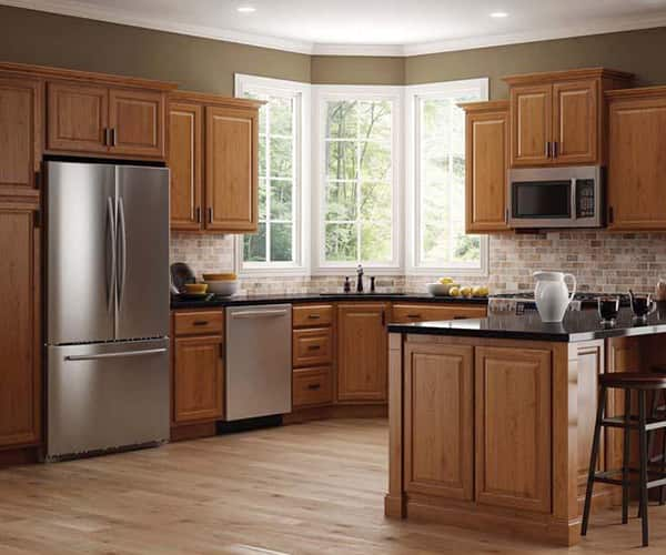 Brown - Kitchen Cabinets - Kitchen - The Home Dep