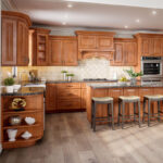 10x10 Ashville Cinnamon Kitchen Cabinets | CabinetSelect.c